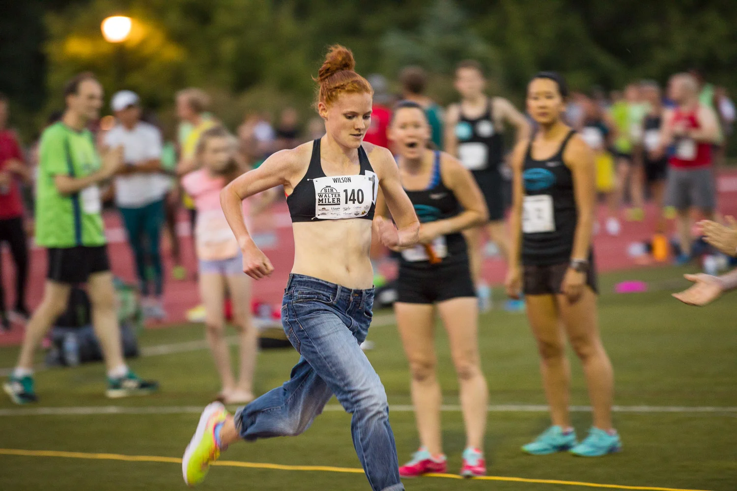 Sir Walter Miler Elites Compete in Local Race New Women s World Record Set in Denim Mile The Restless Wild